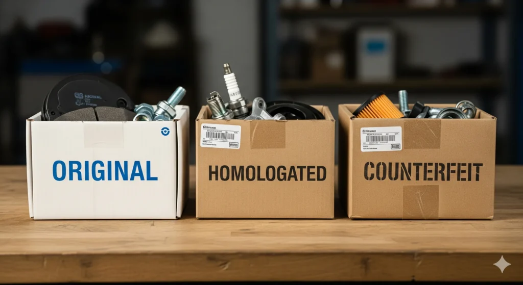 OEM vs genéricos vs falsificados: cómo identificar repuestos para Nissan (y otras marcas japonesas) en Colombia